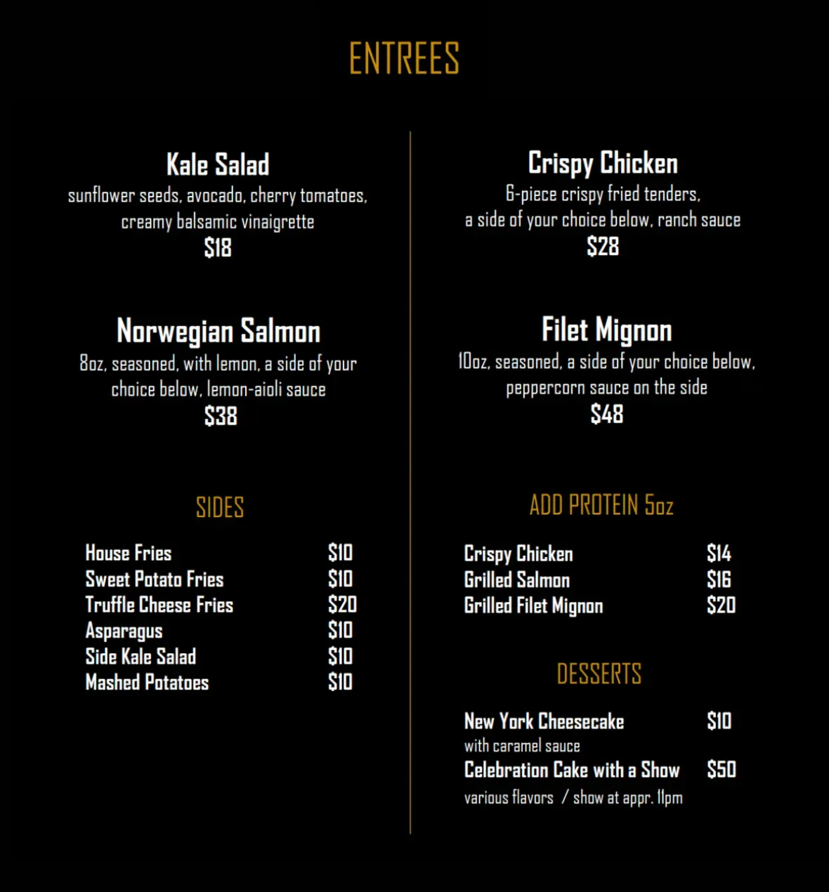 Menu 6