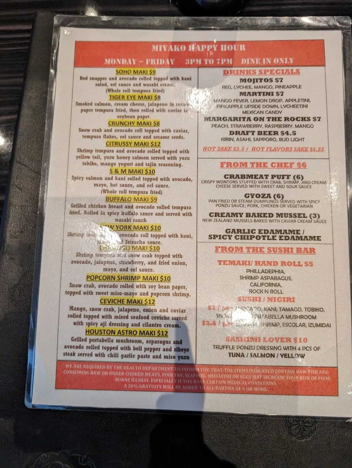 Menu 4