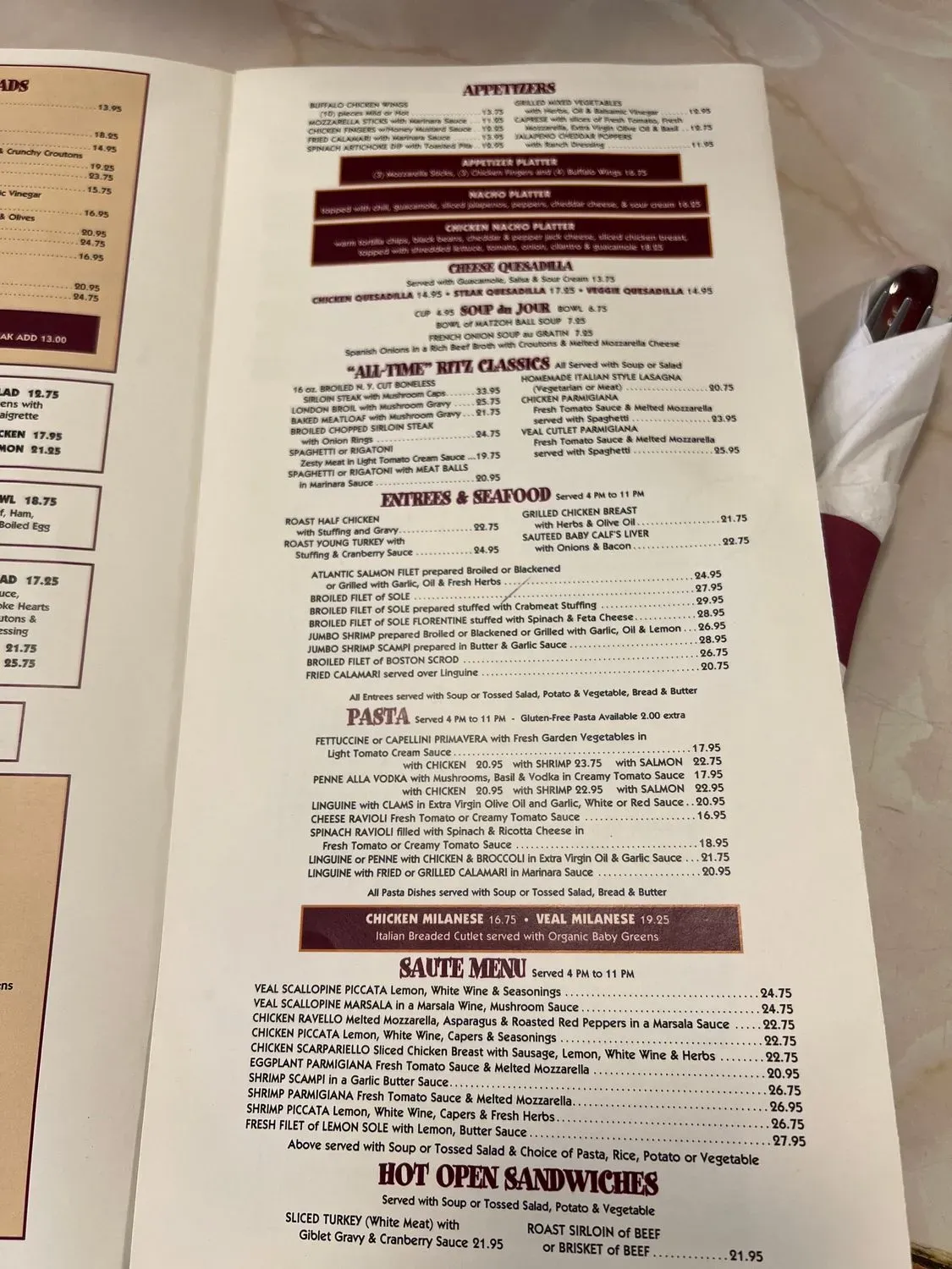 Menu 6