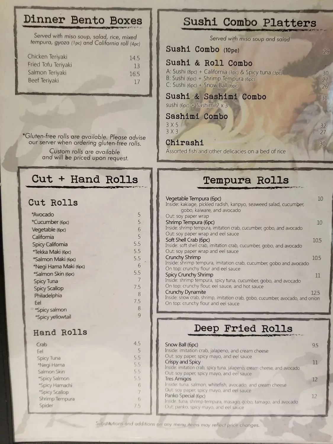 Menu 4