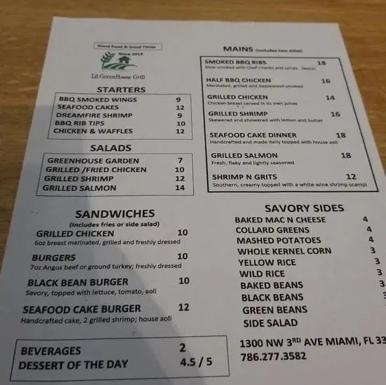 Menu 6