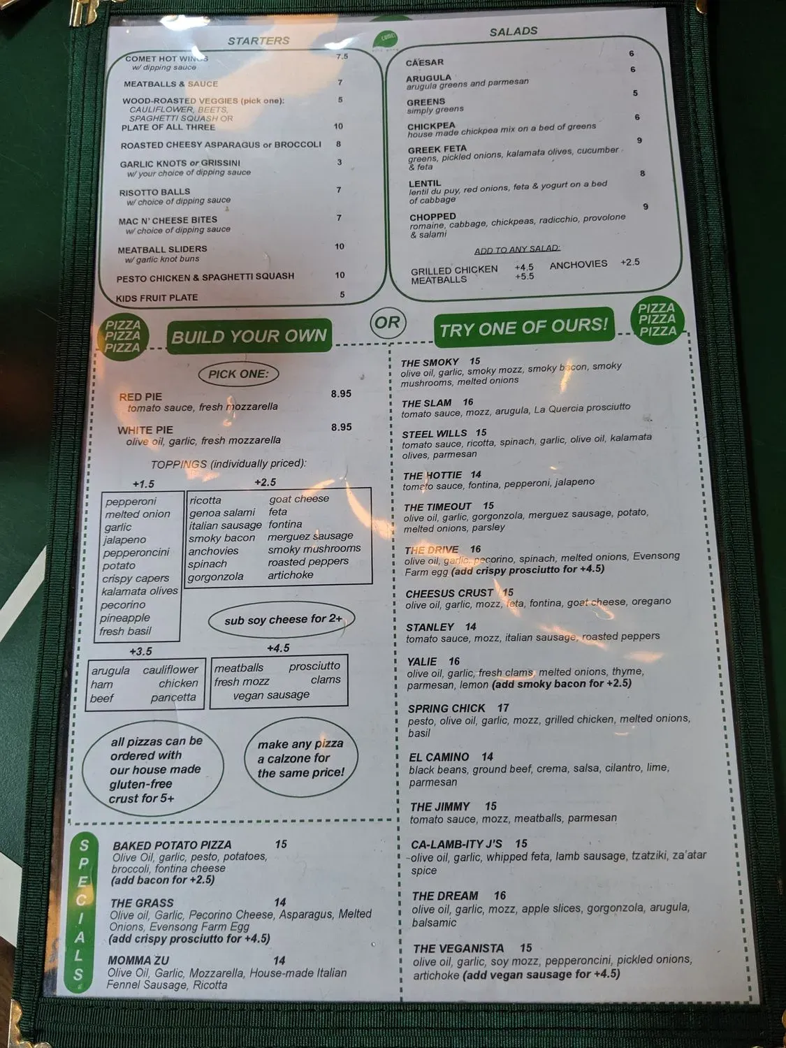 Menu 6