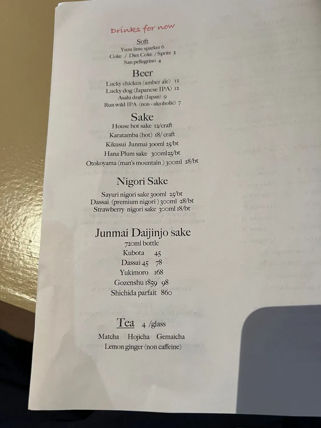 Menu 4