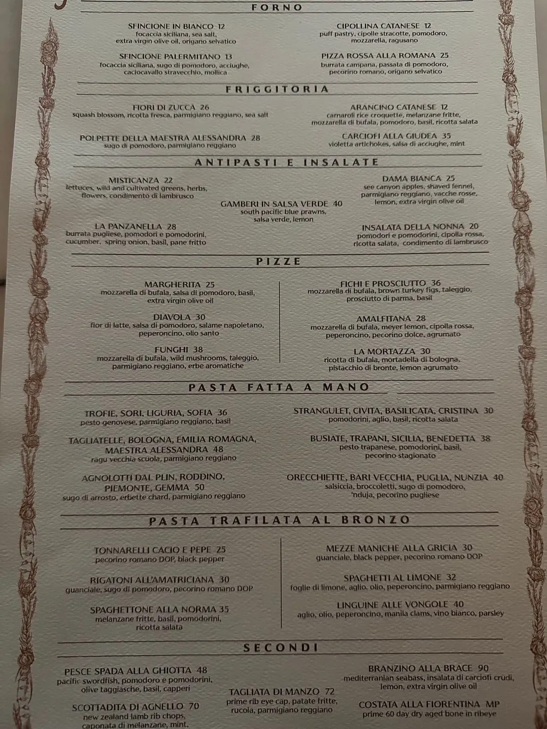 Menu 4