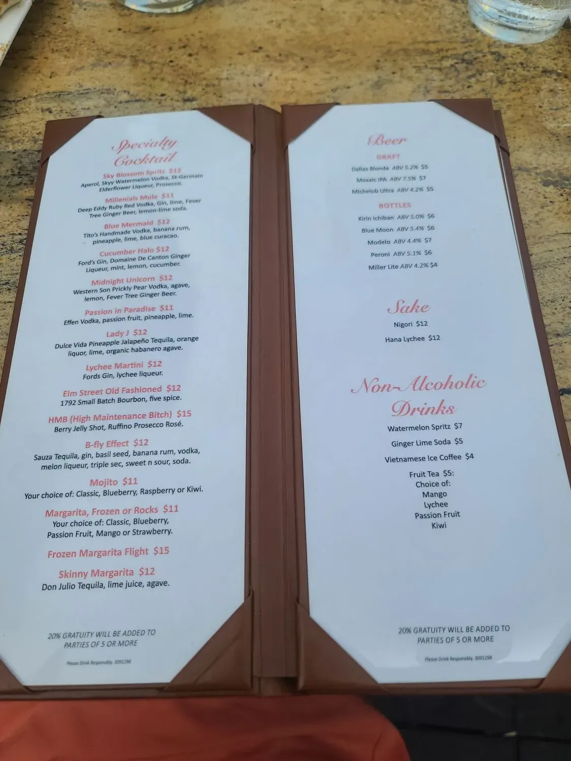 Menu 6