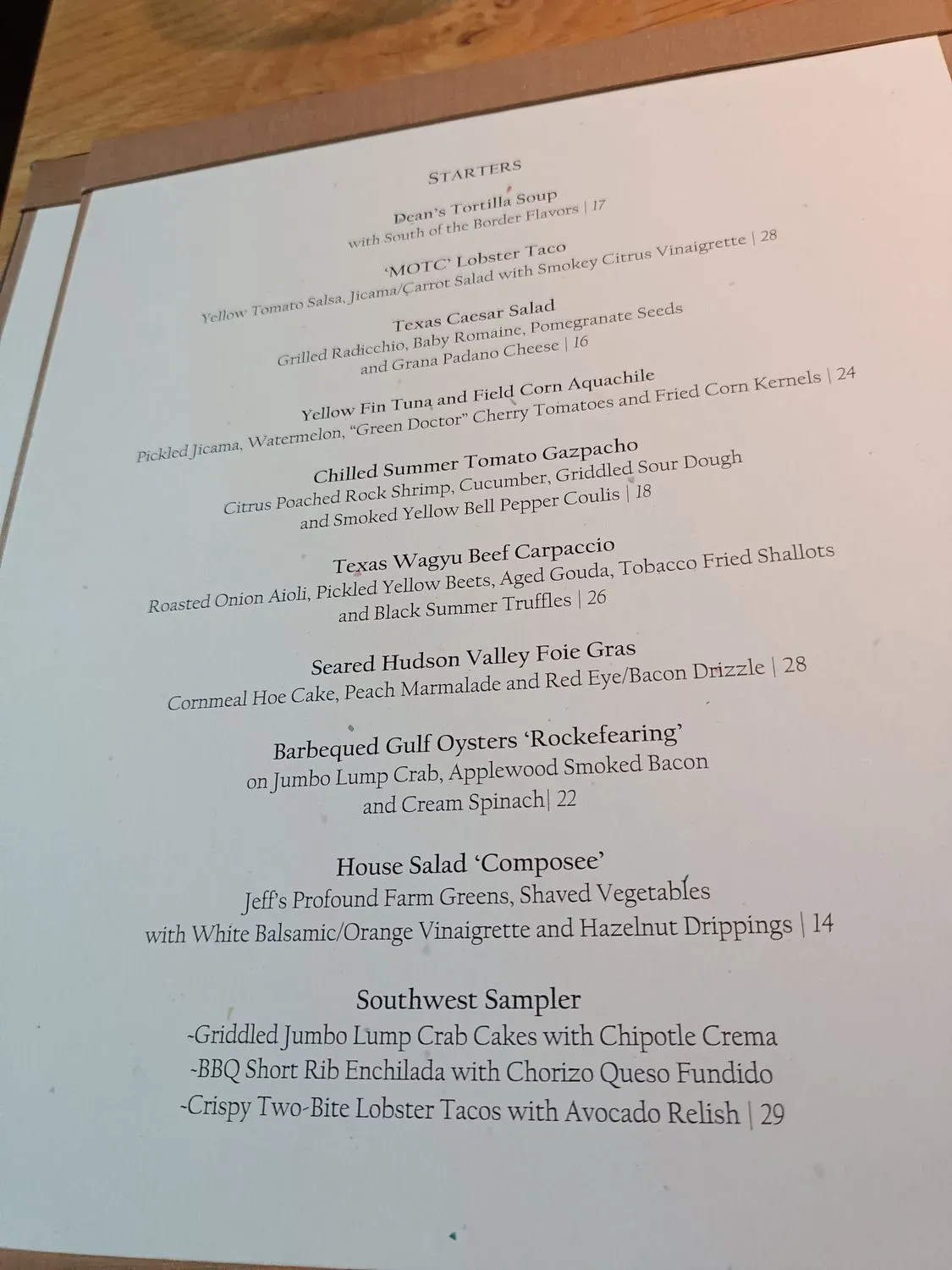 Menu 3