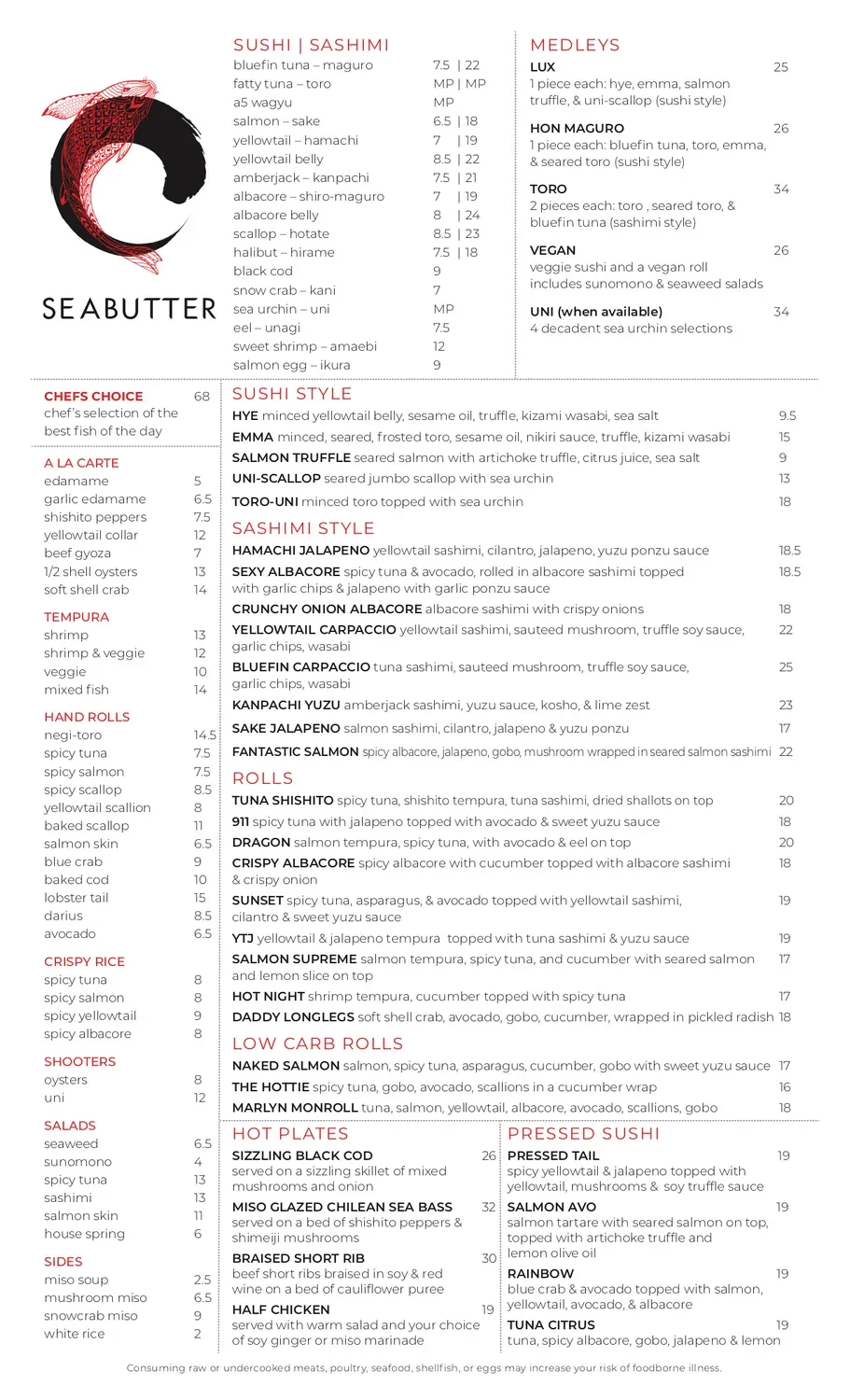 Menu 6