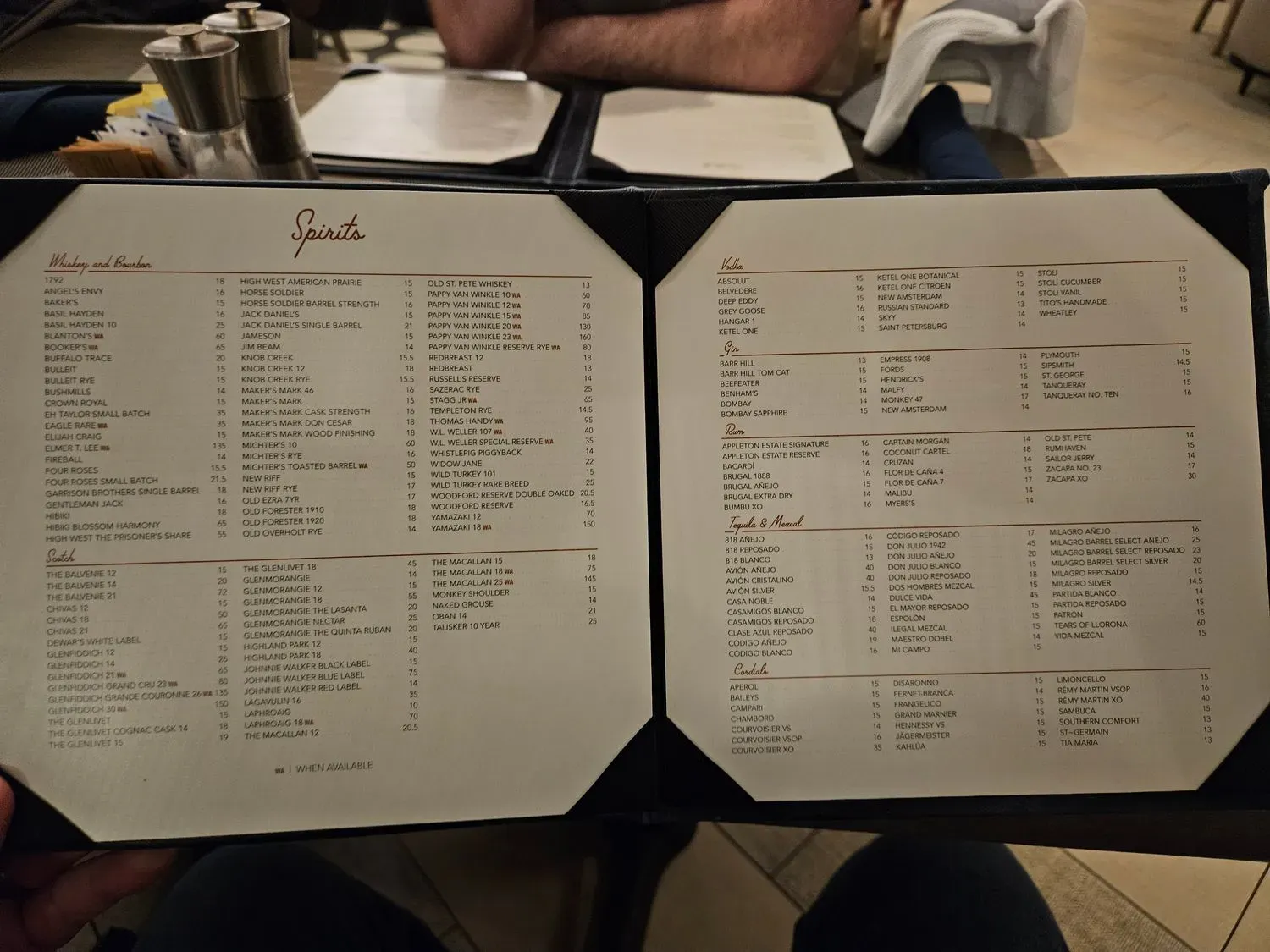 Menu 4