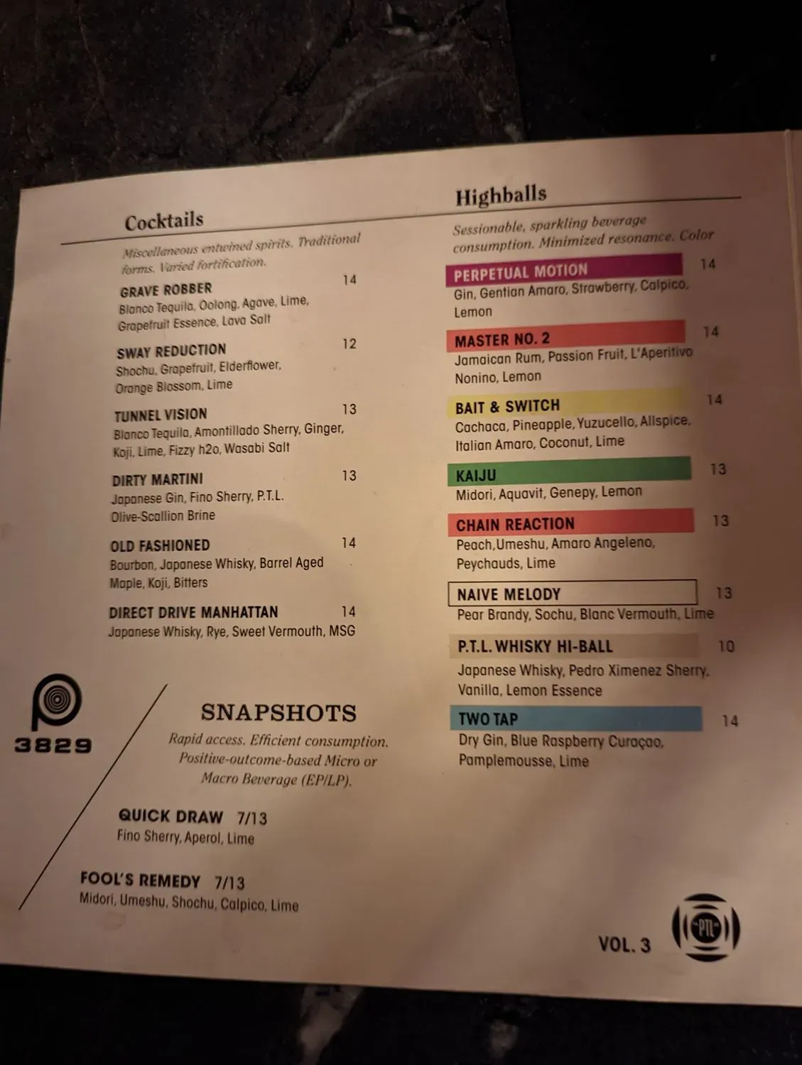 Menu 3