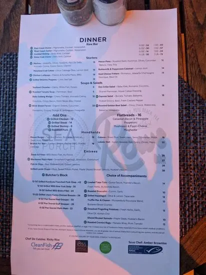 Menu 6