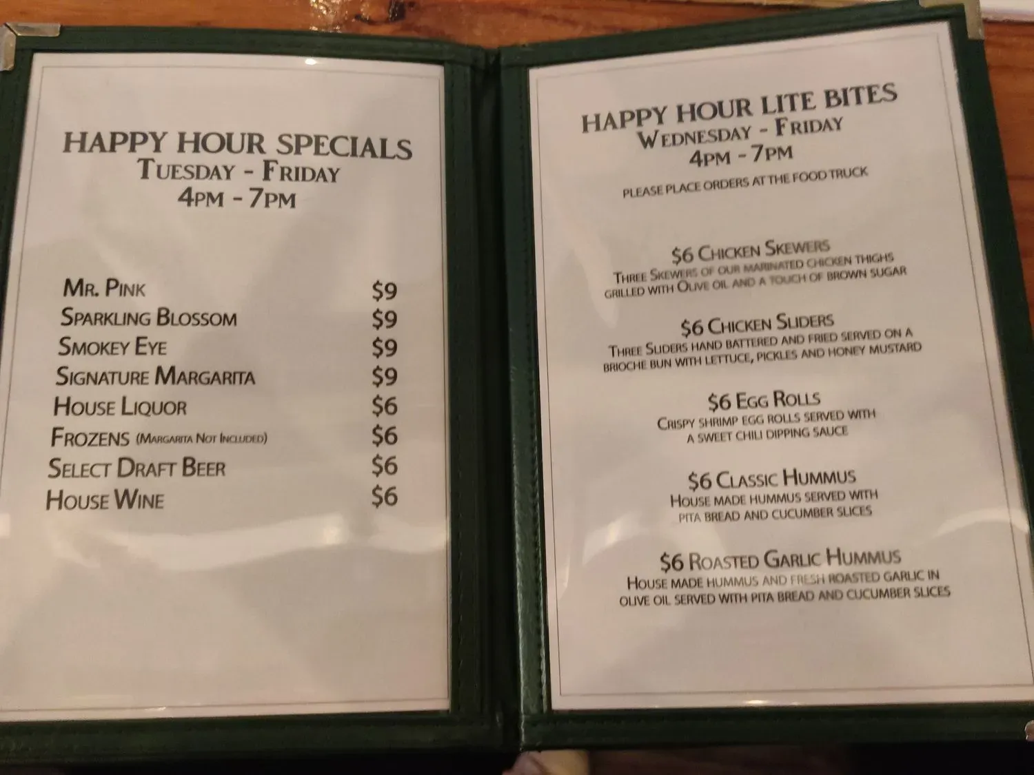 Menu 6