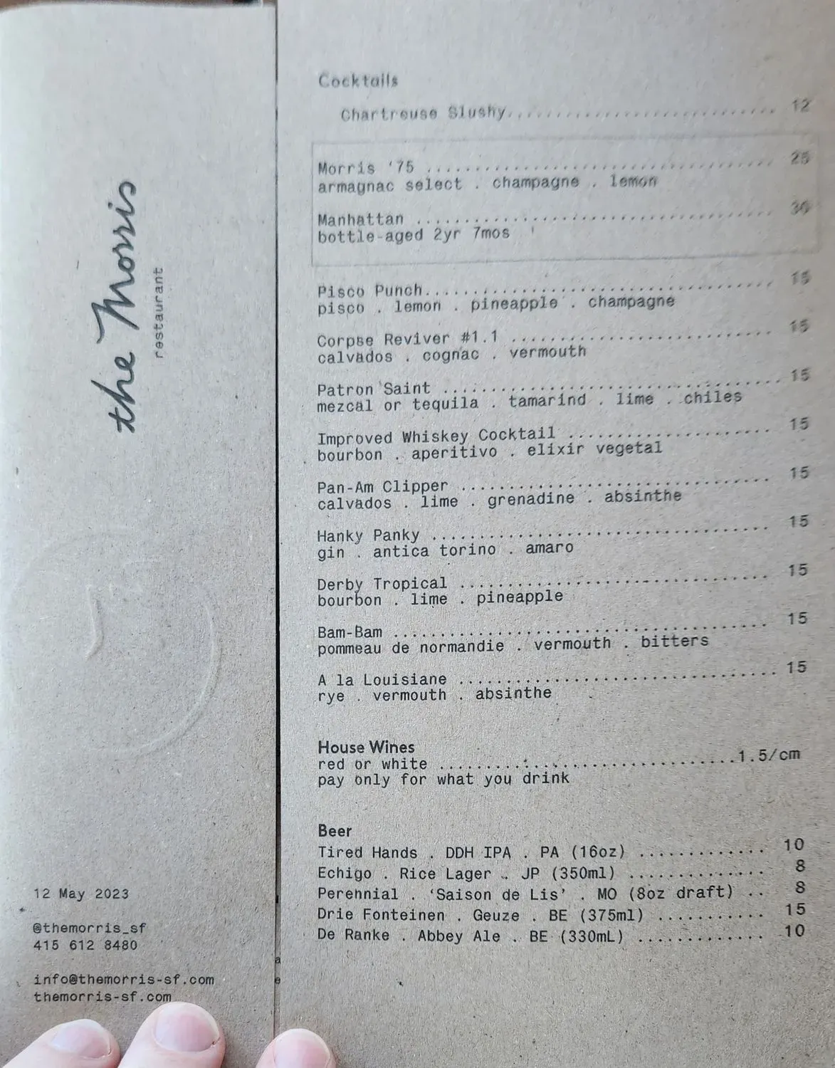 Menu 3