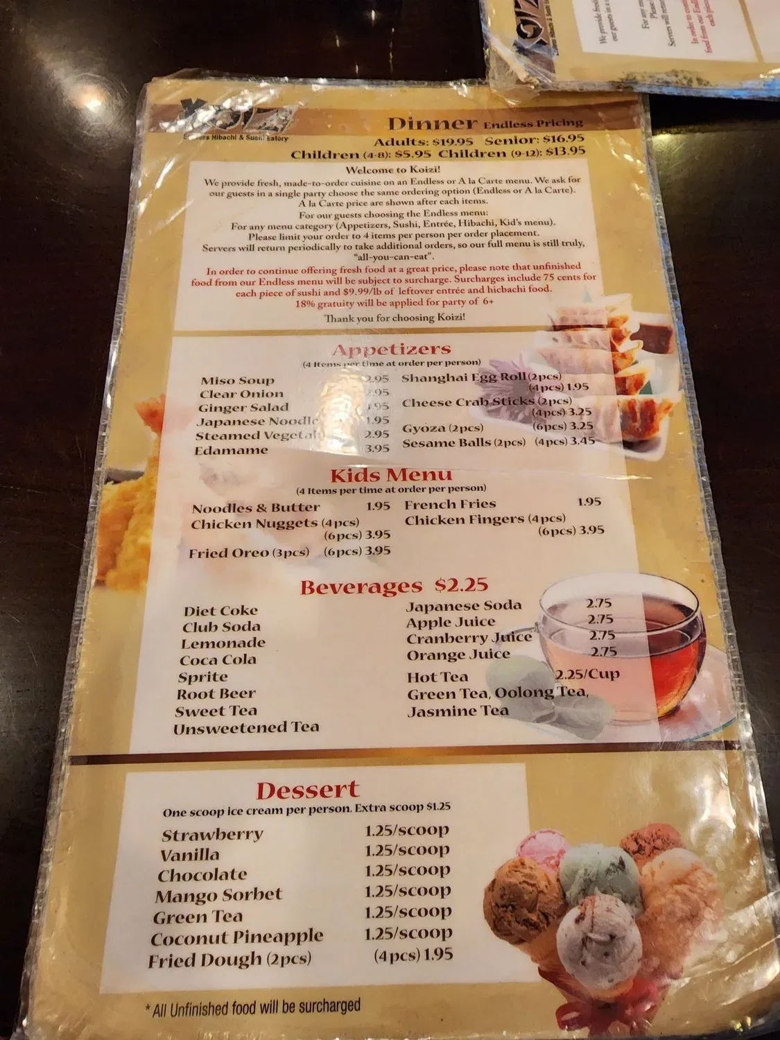 Menu 4