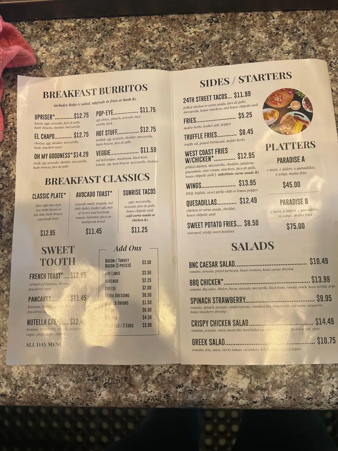 Menu 4