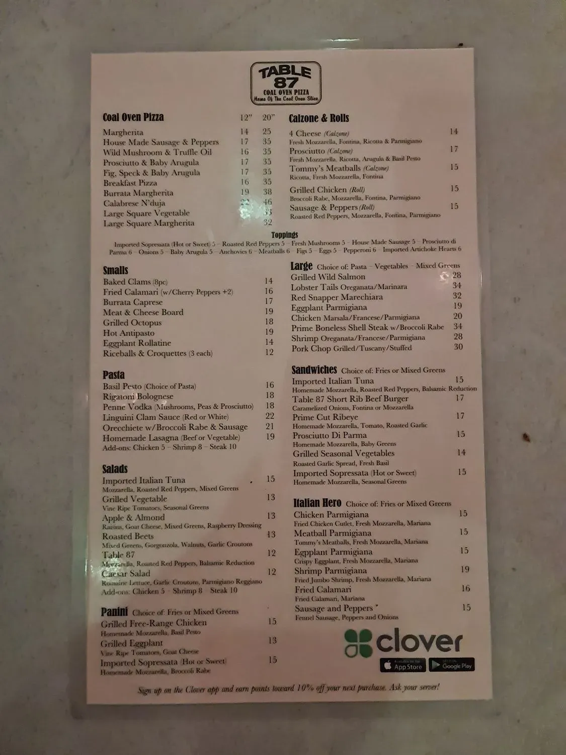 Menu 6