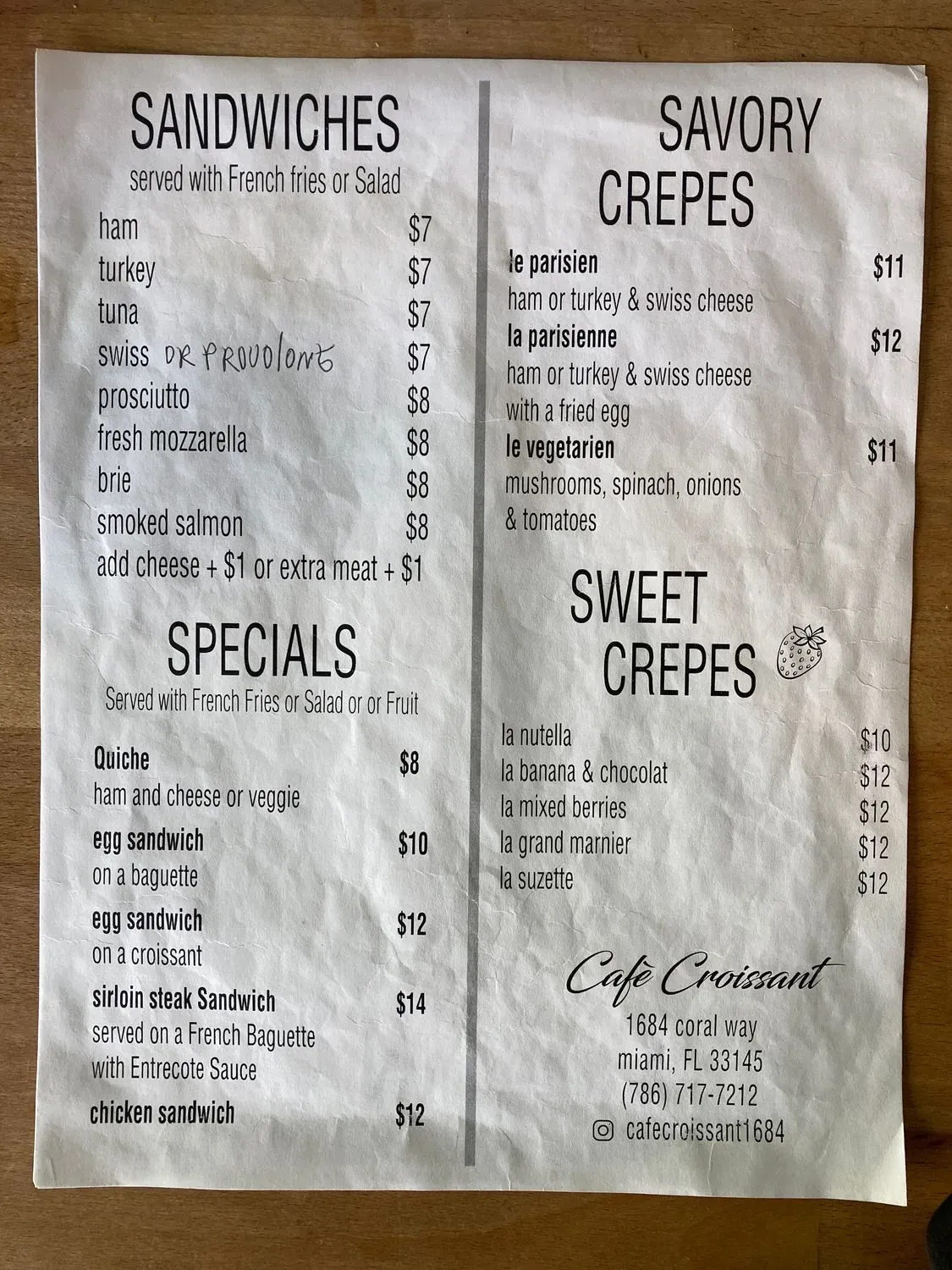 Menu 4