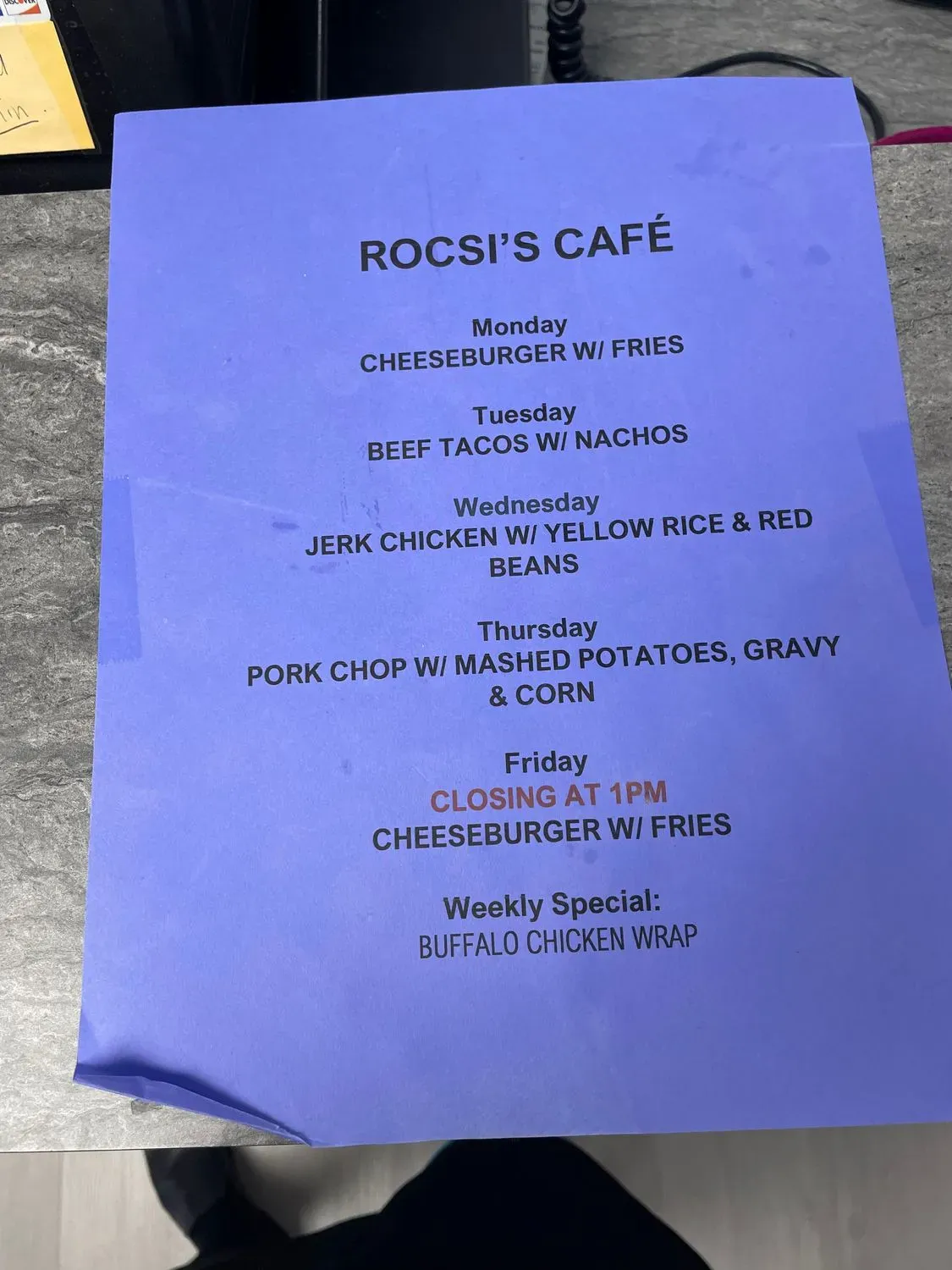 Menu 3