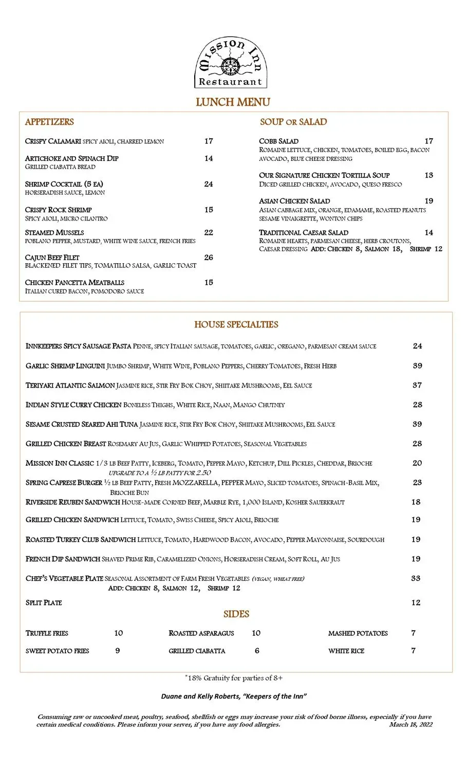Menu 3