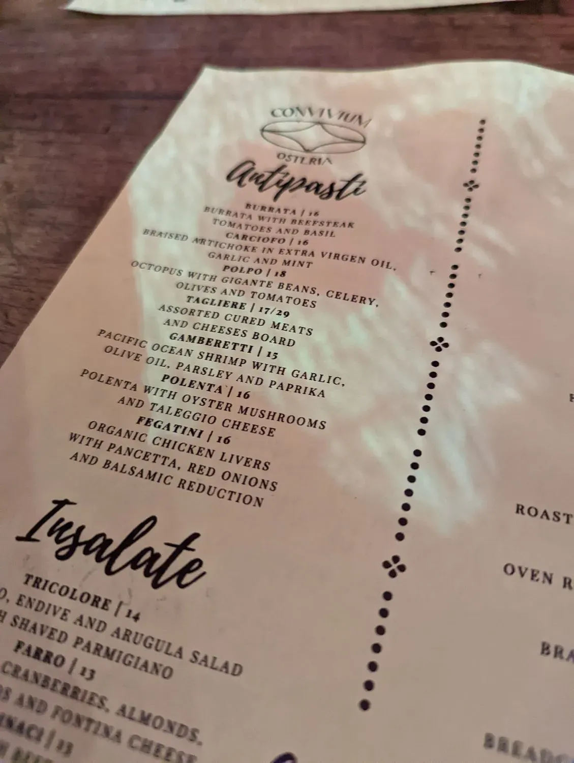 Menu 6