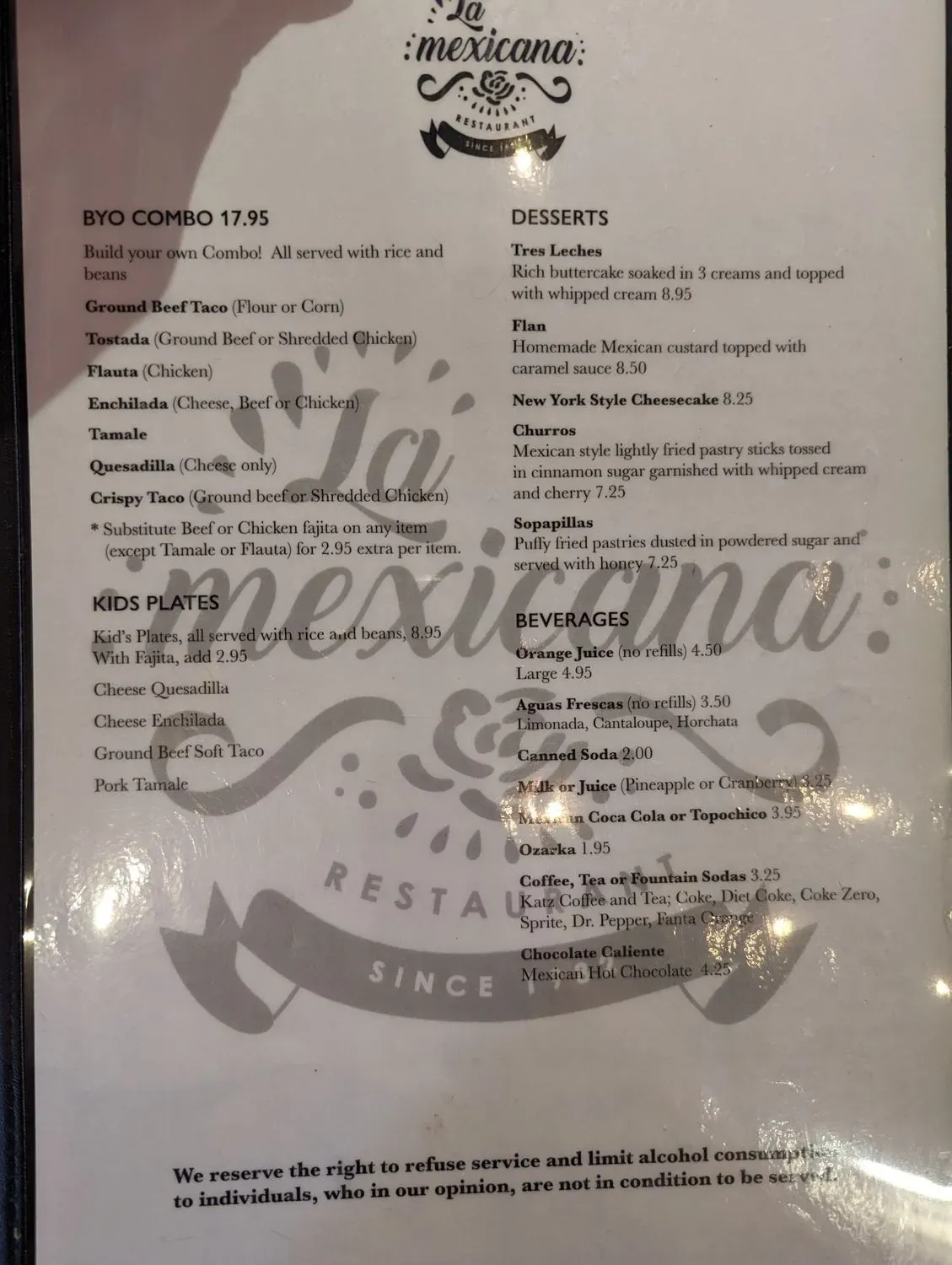 Menu 6