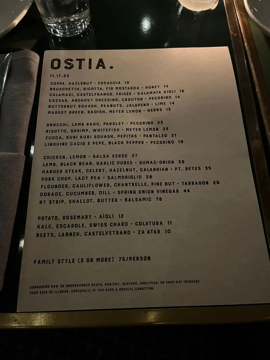 Menu 6