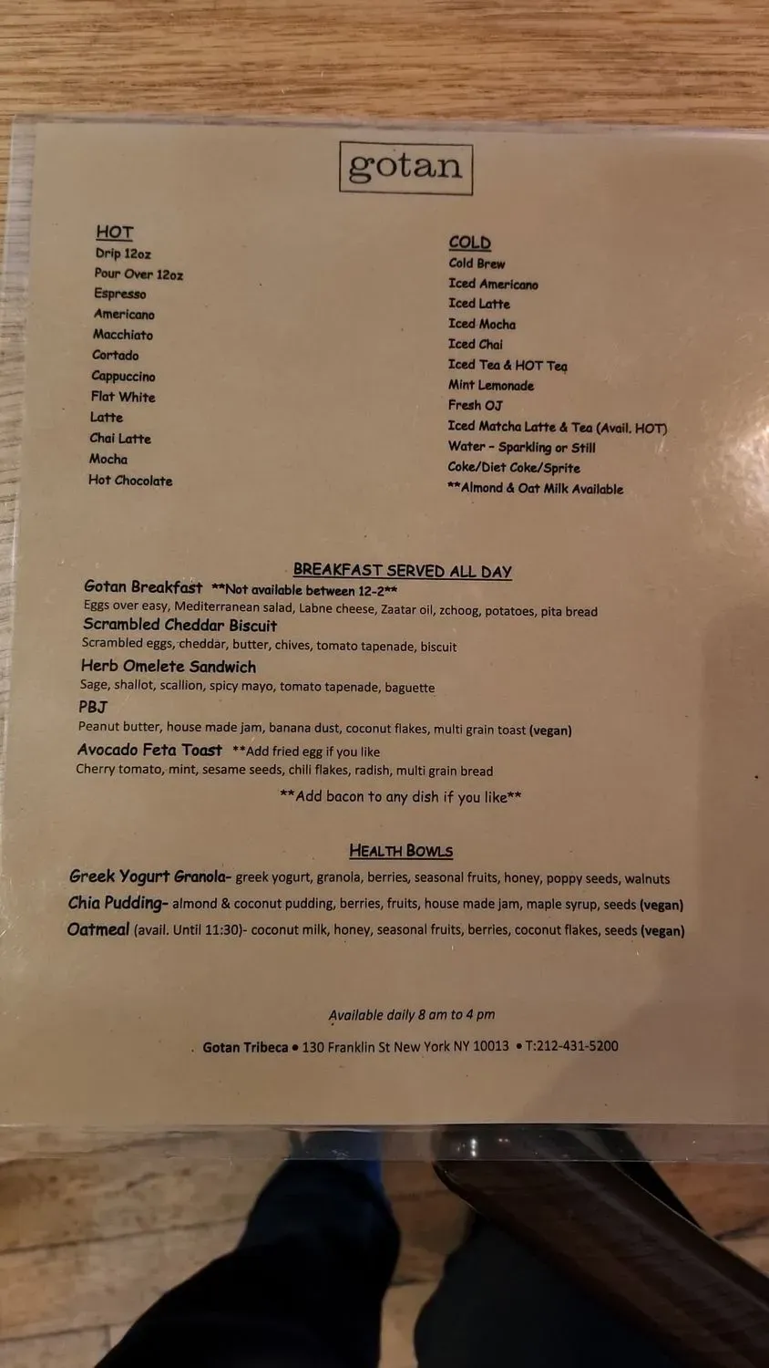 Menu 4