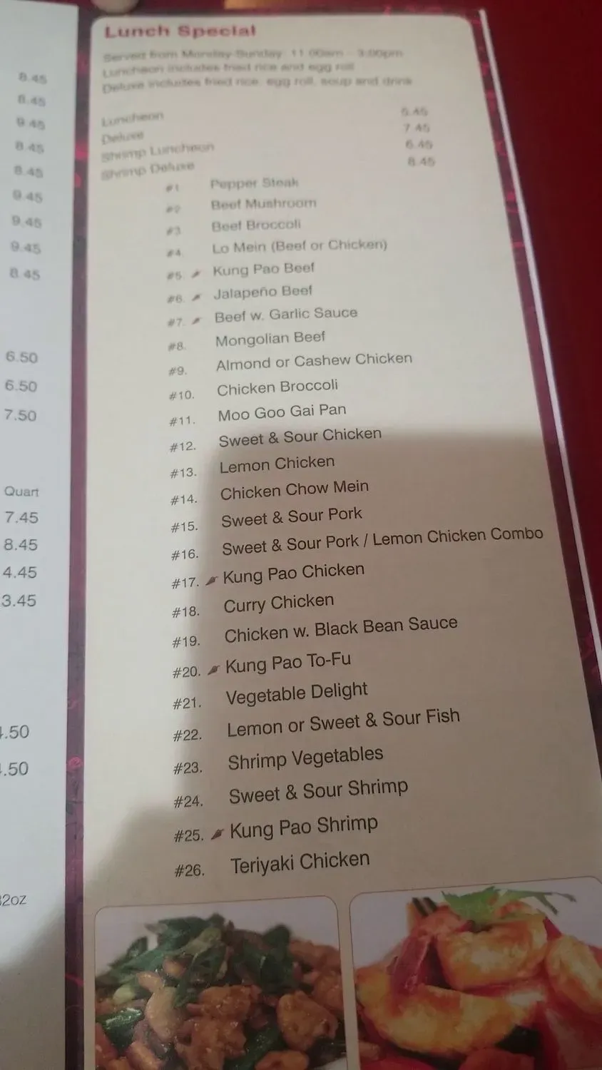 Menu 4