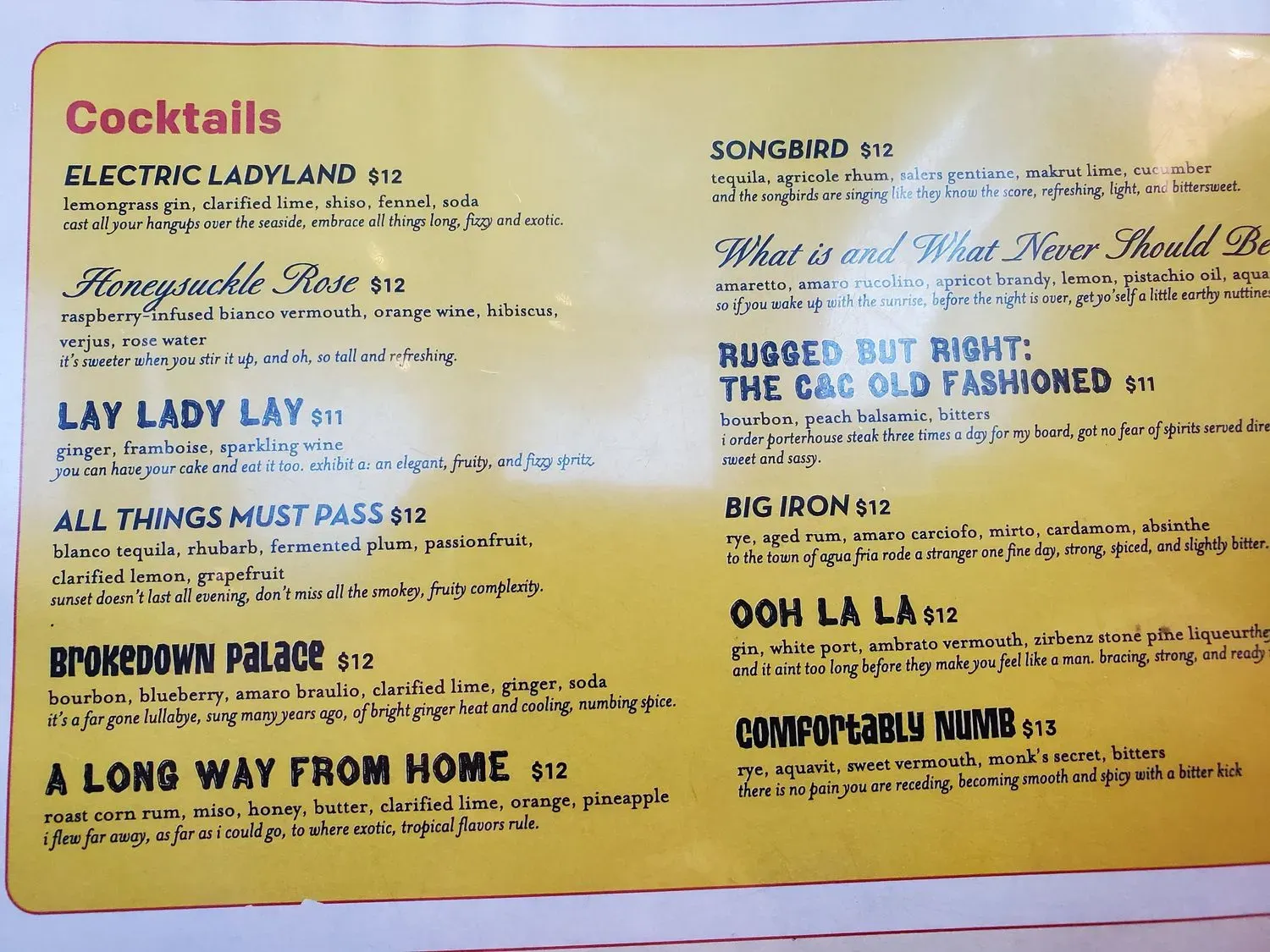 Menu 6