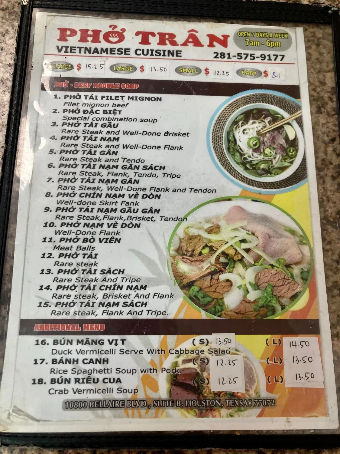 Menu 6