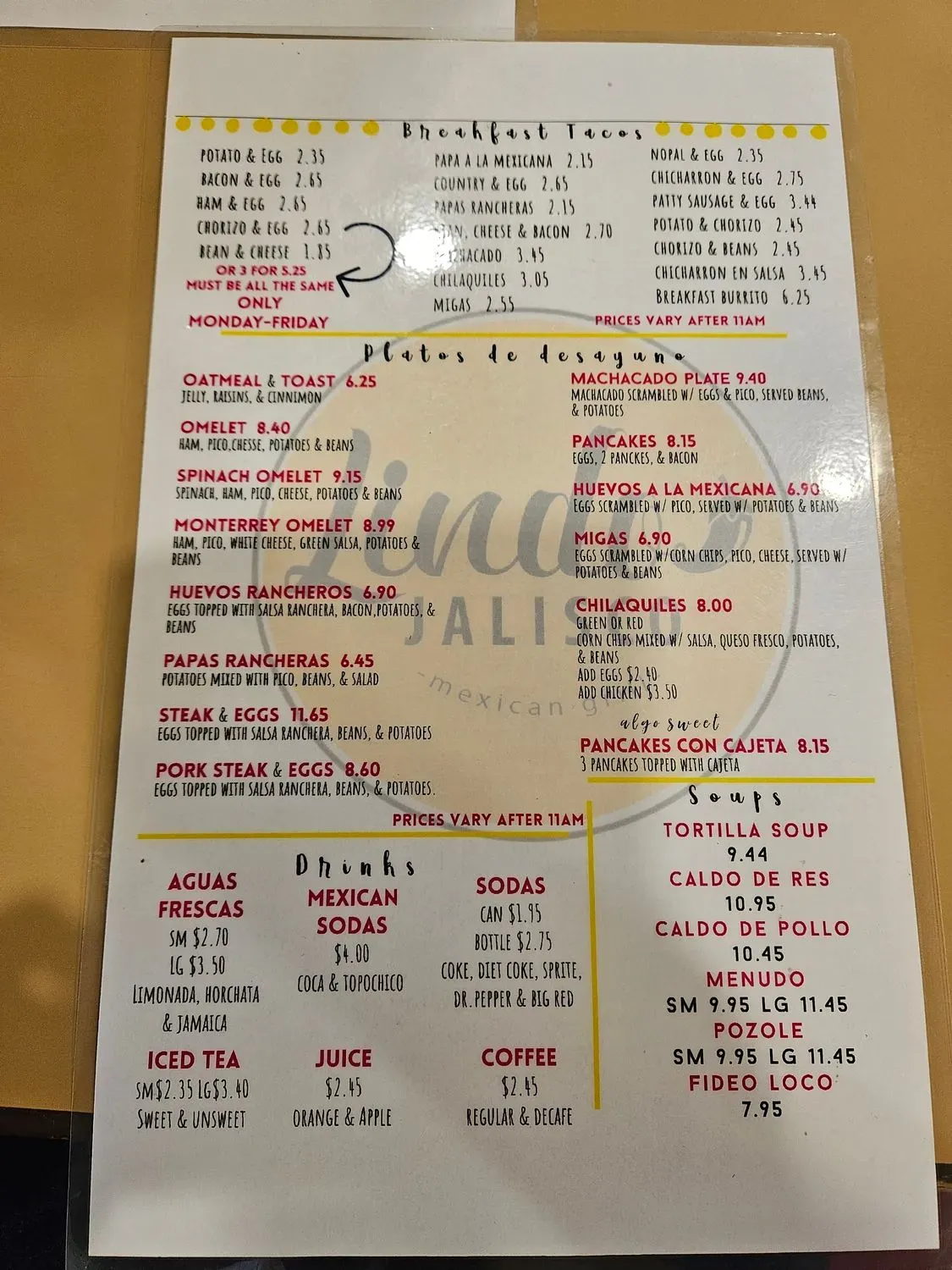 Menu 3