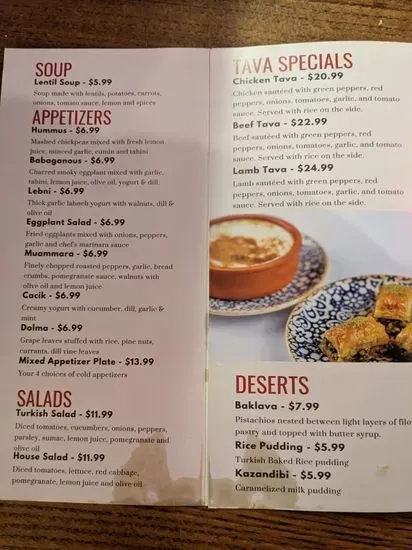 Menu 3