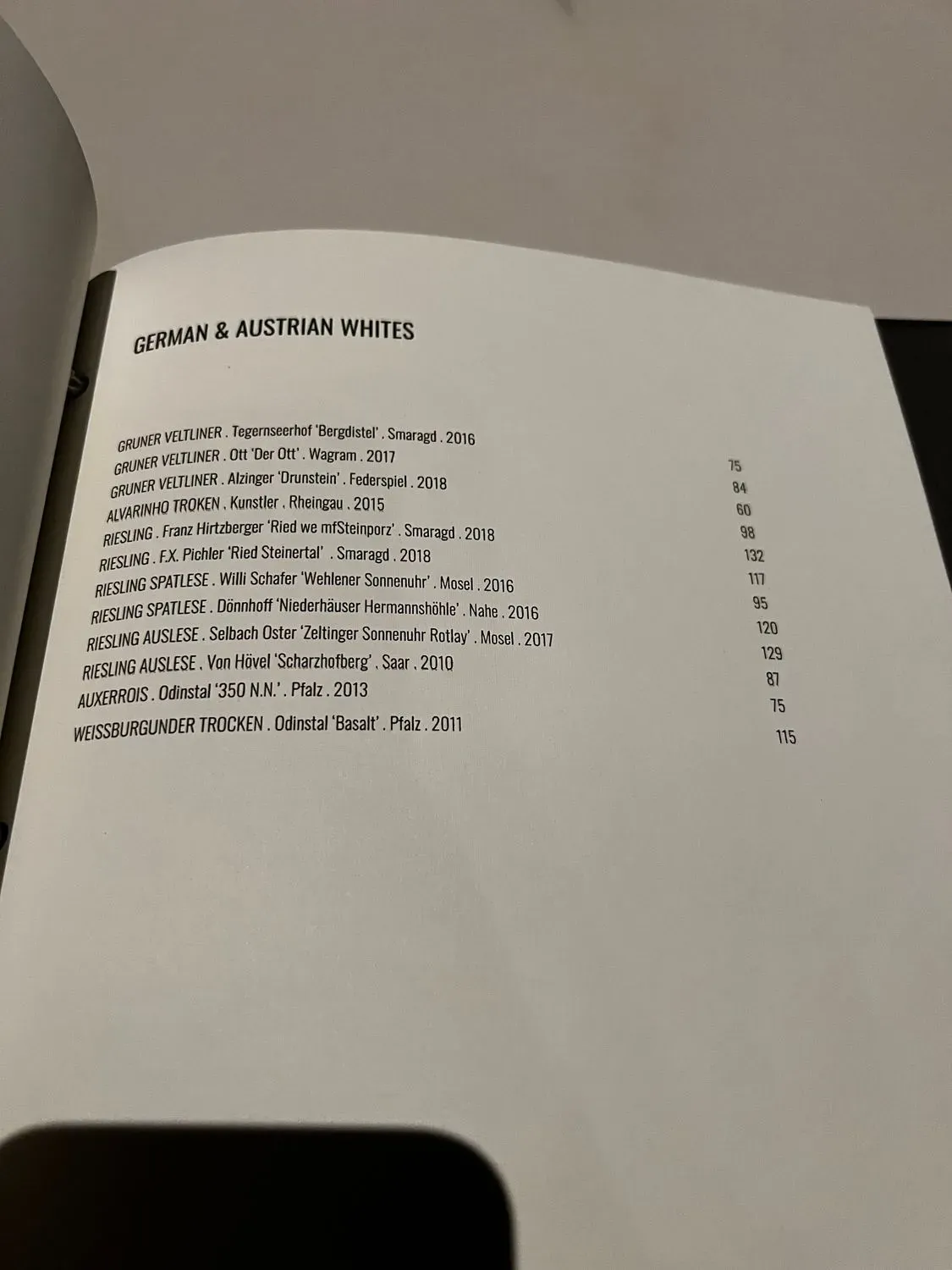 Menu 6