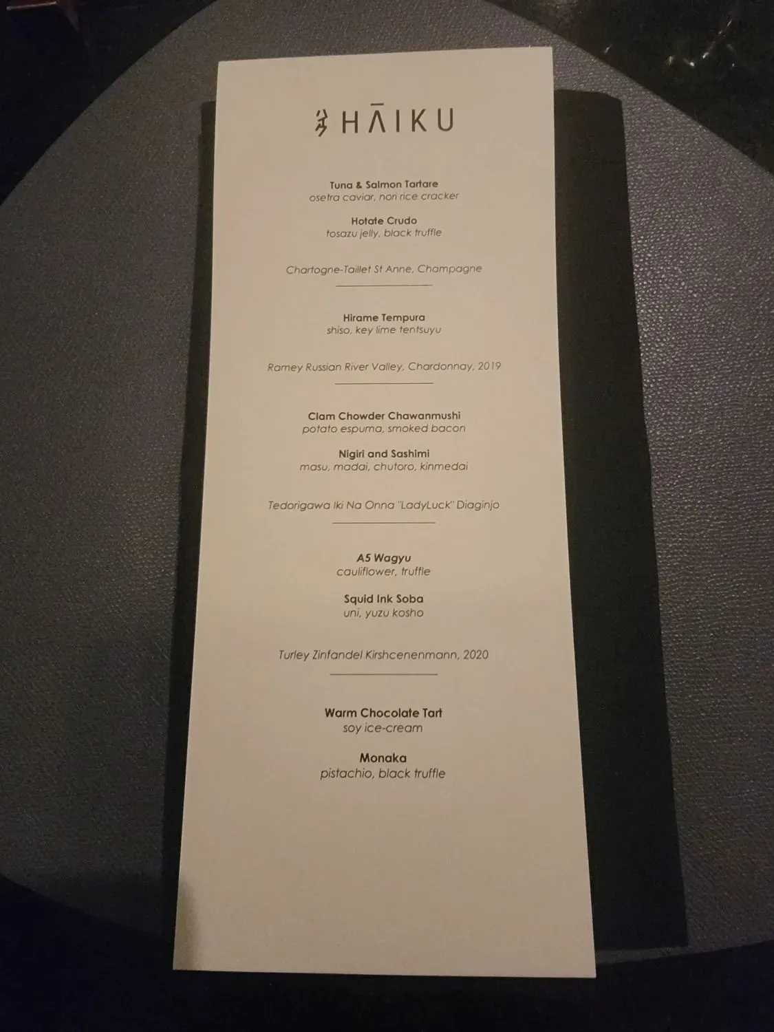 Menu 3