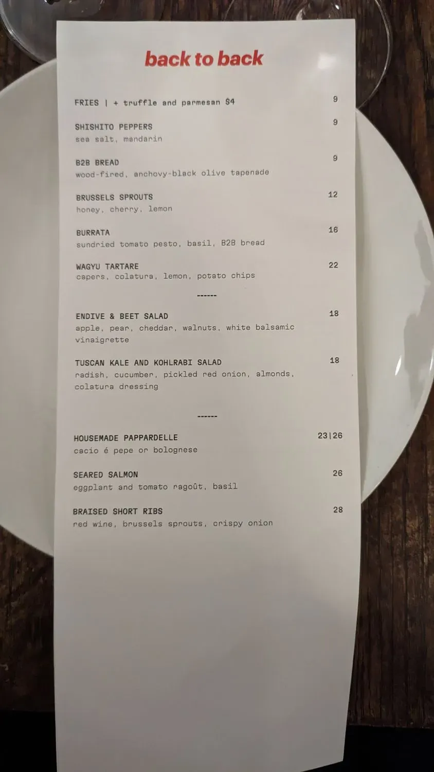 Menu 6