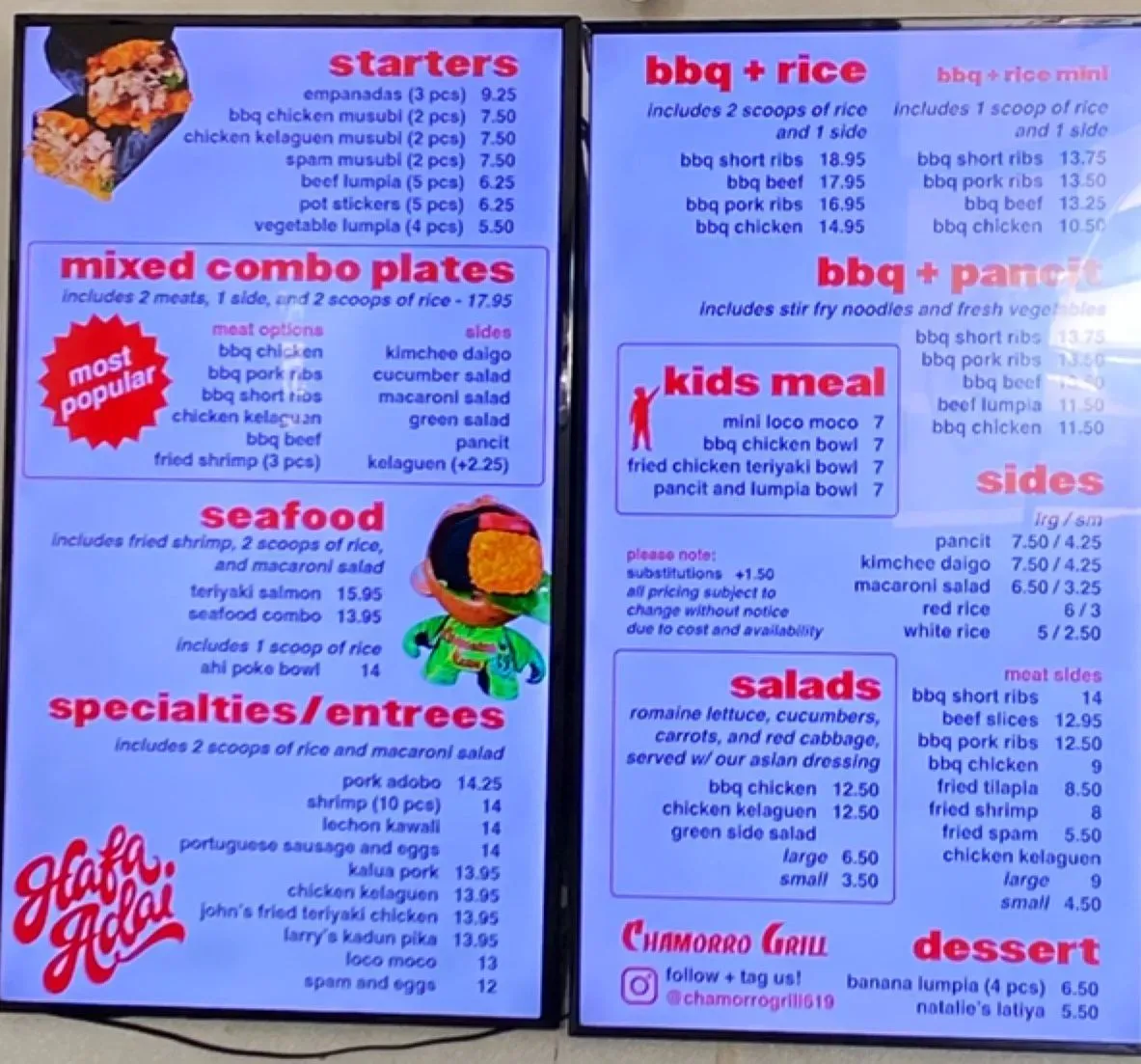 Menu 3