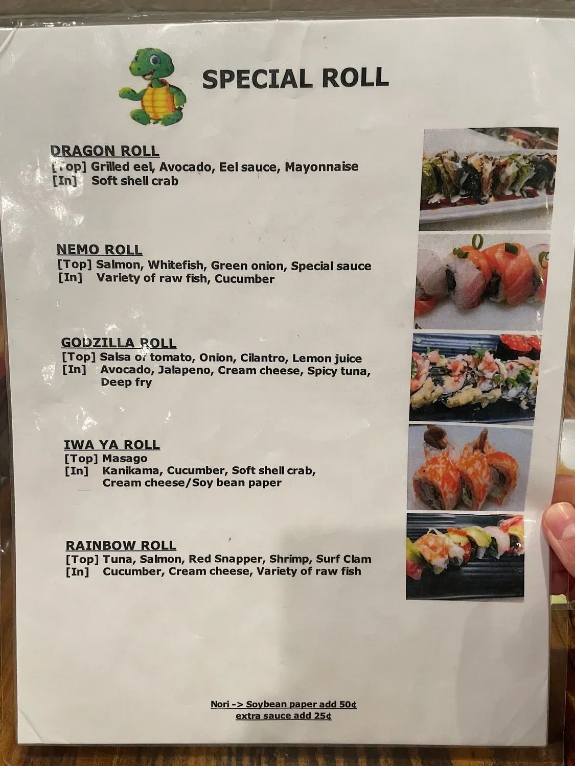 Menu 6