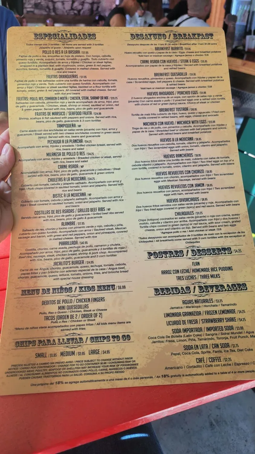 Menu 4