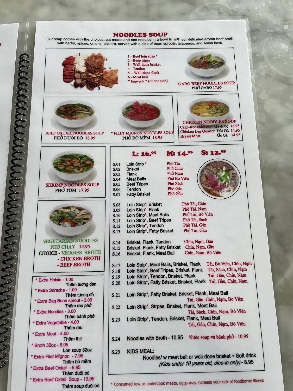 Menu 4