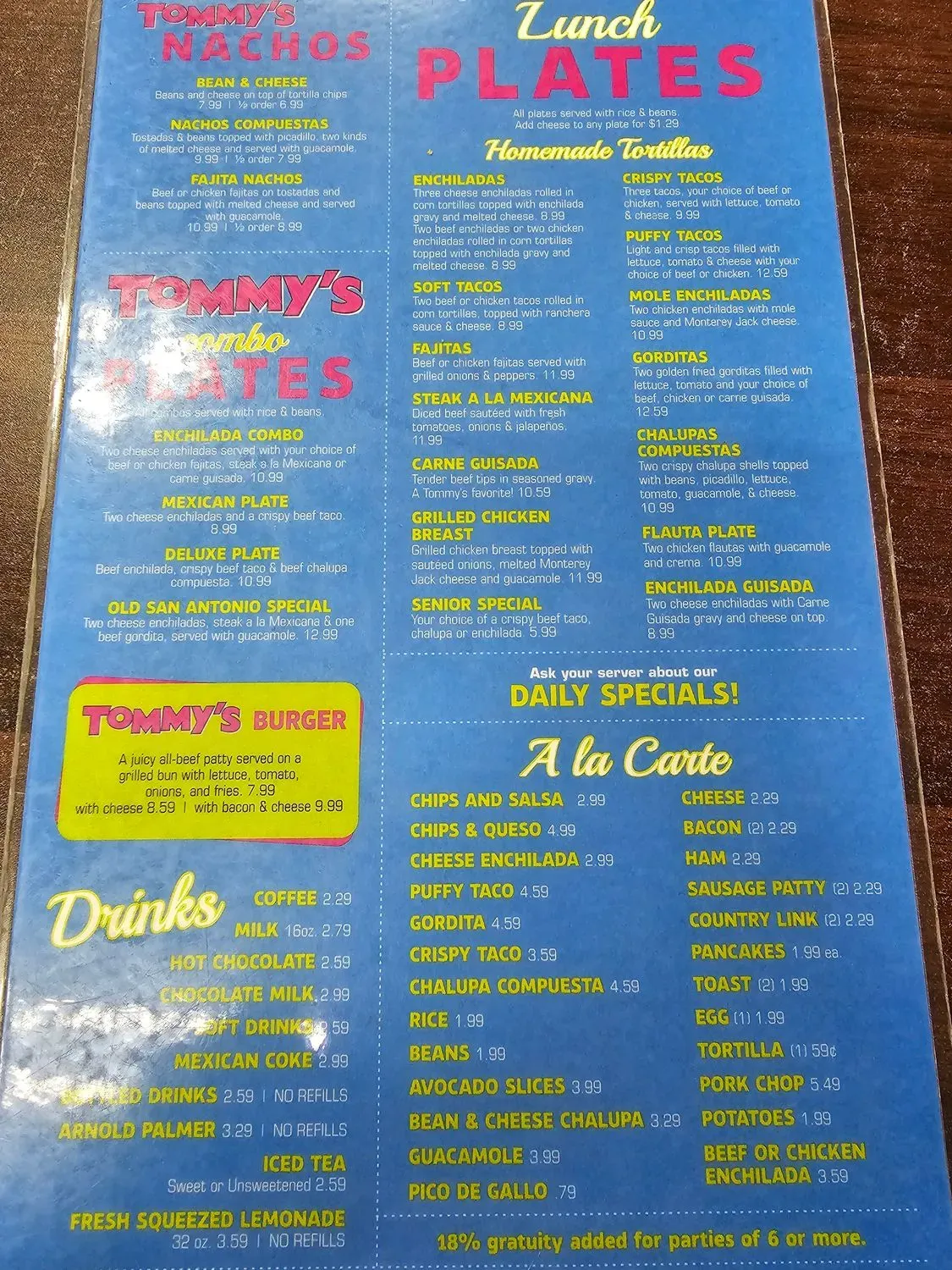 Menu 4