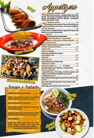 Taco Inc Mexican Bar and Grille Dubois Menu | DuBois, PA | Checkle