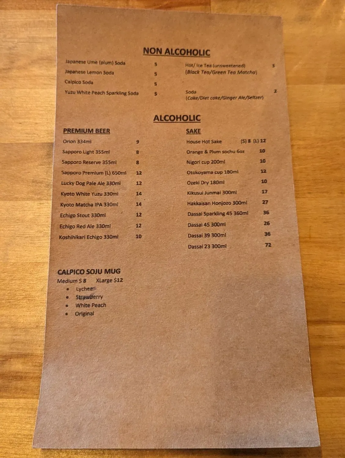 Menu 3