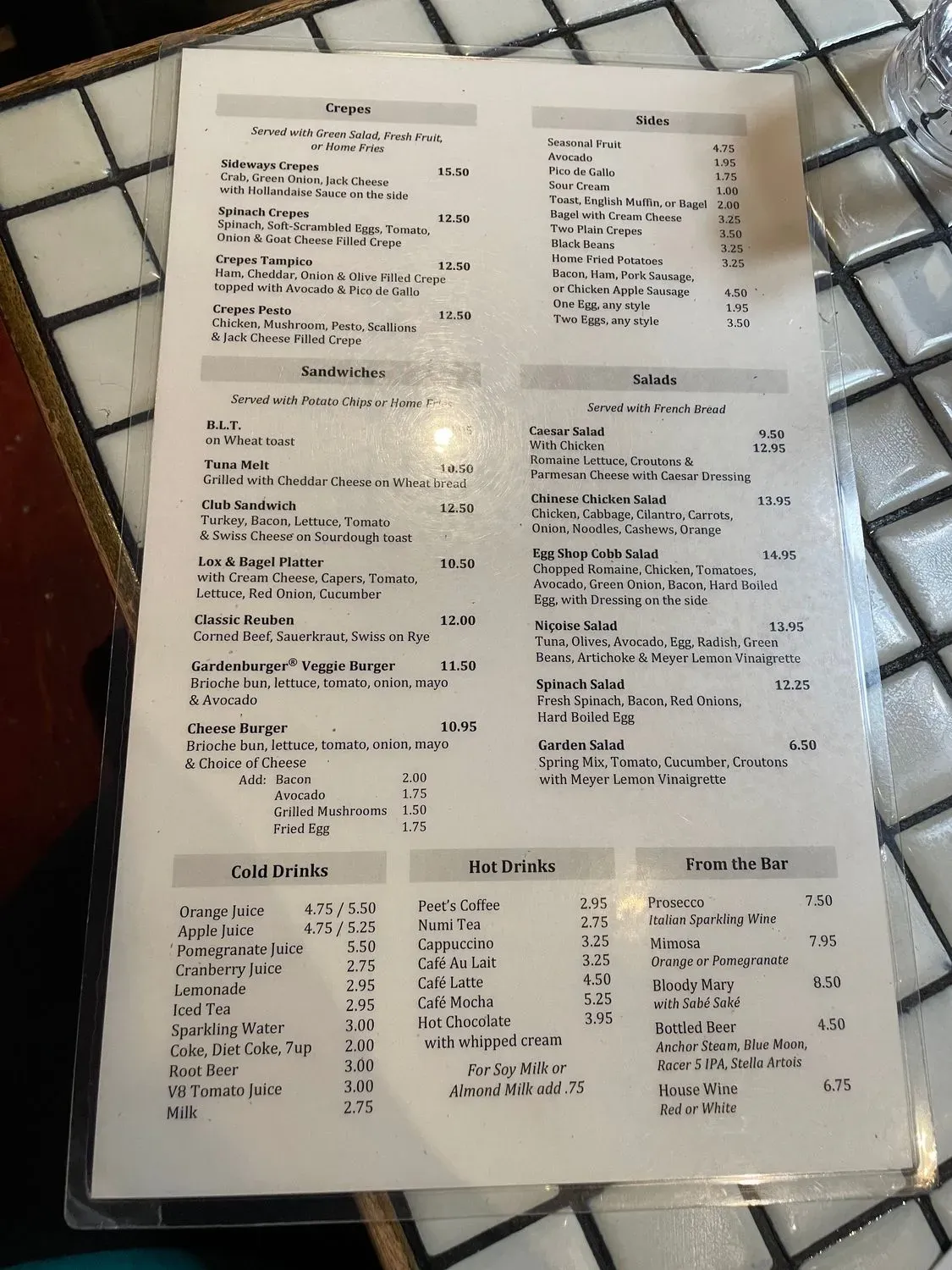 Menu 4