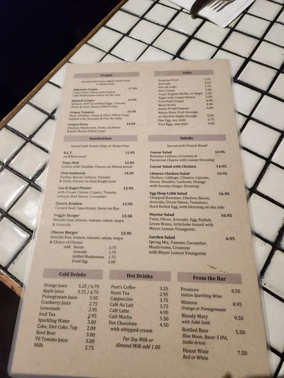 Menu 6