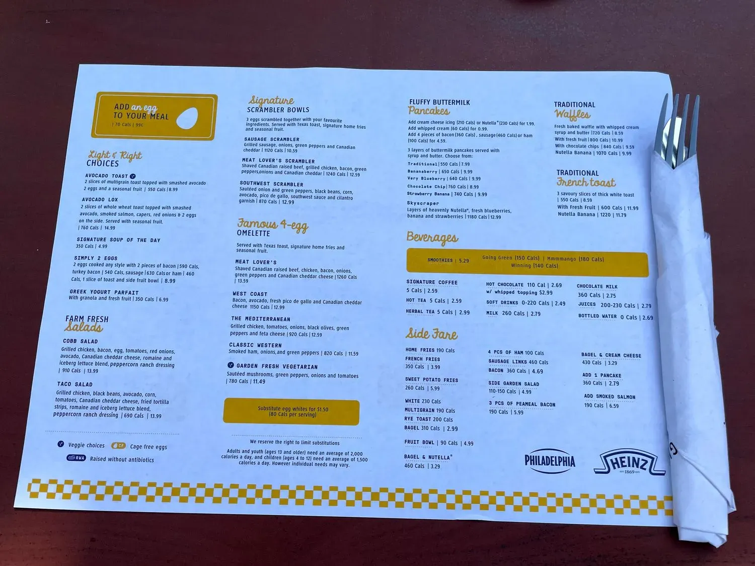 Menu 4