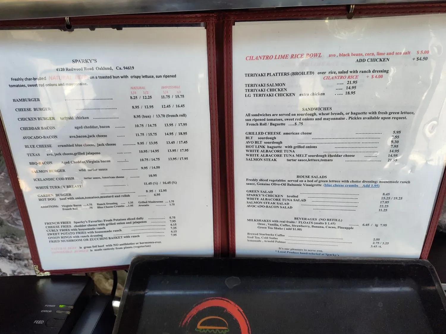 Menu 4