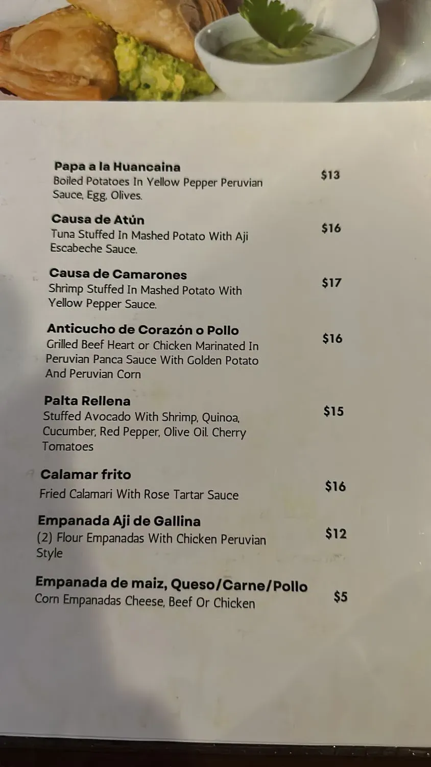 Menu 4