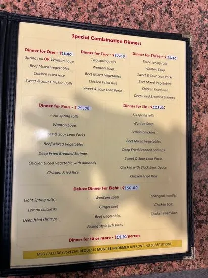 Menu 4