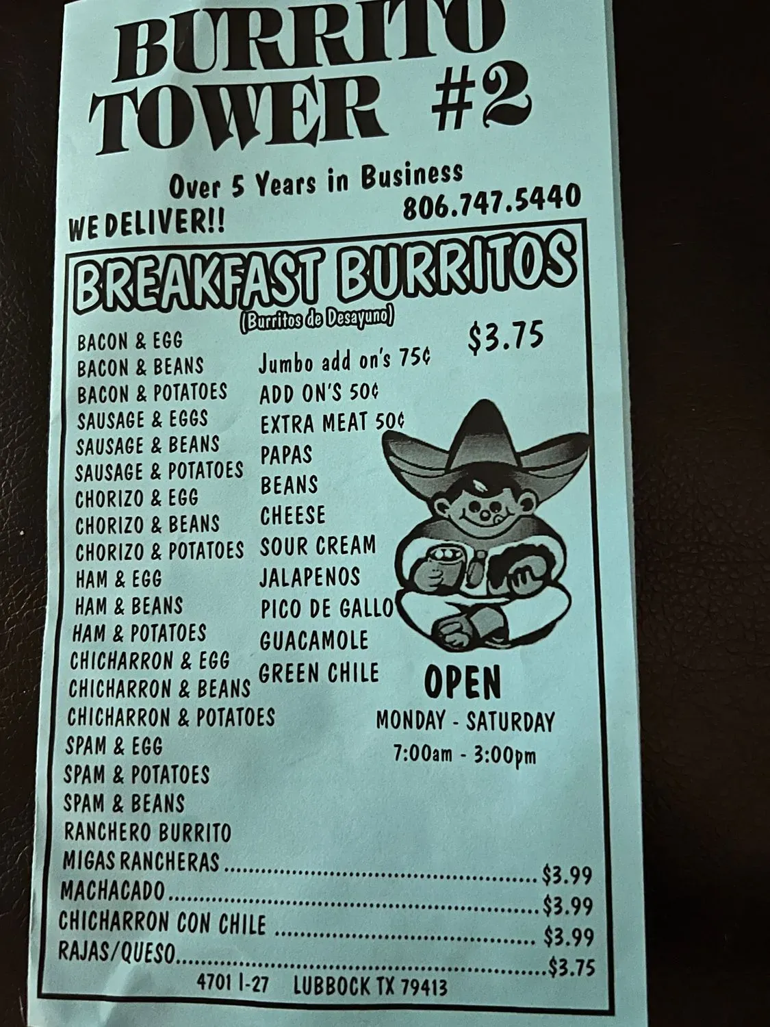 Menu 4