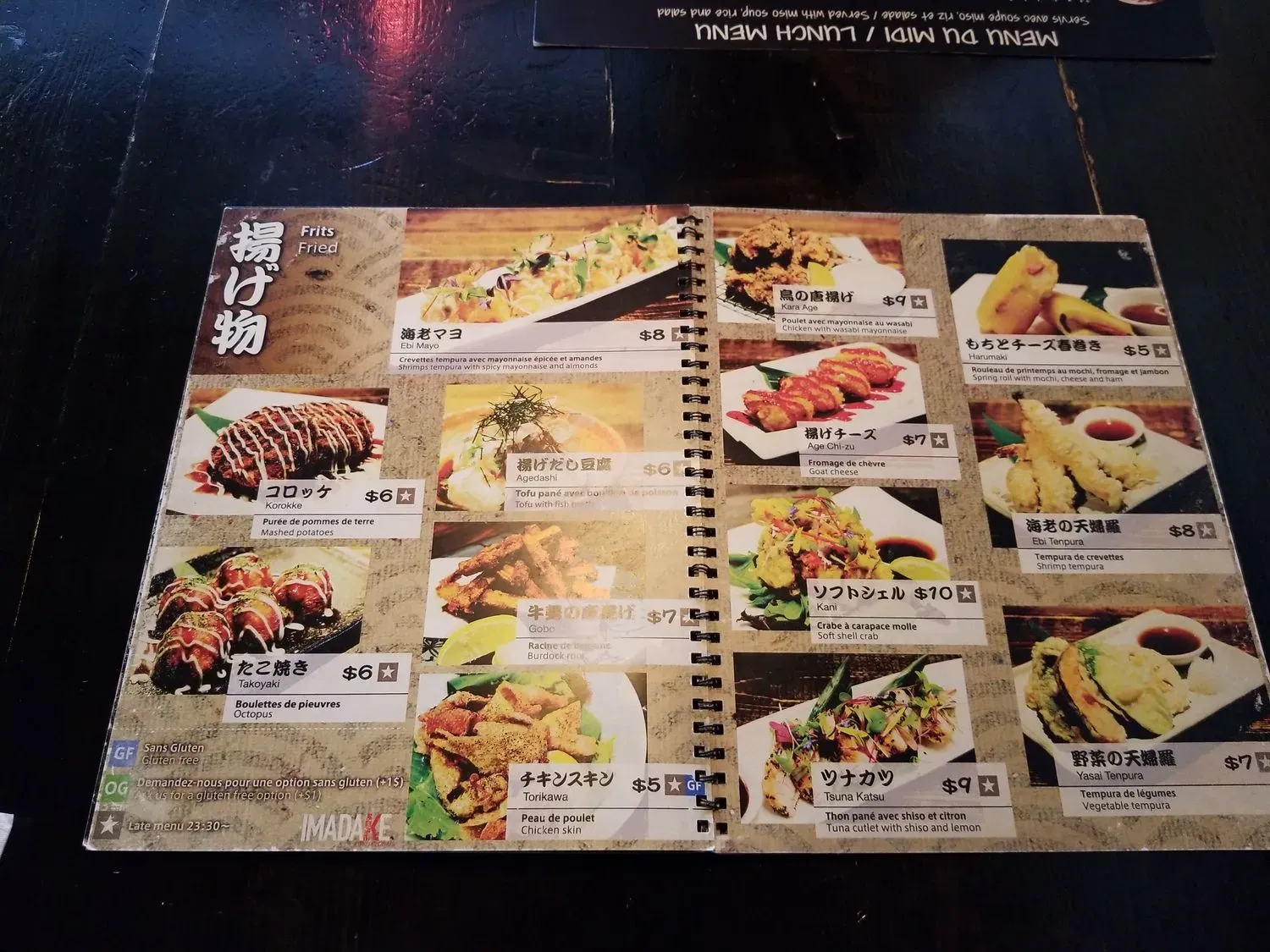 Menu 6