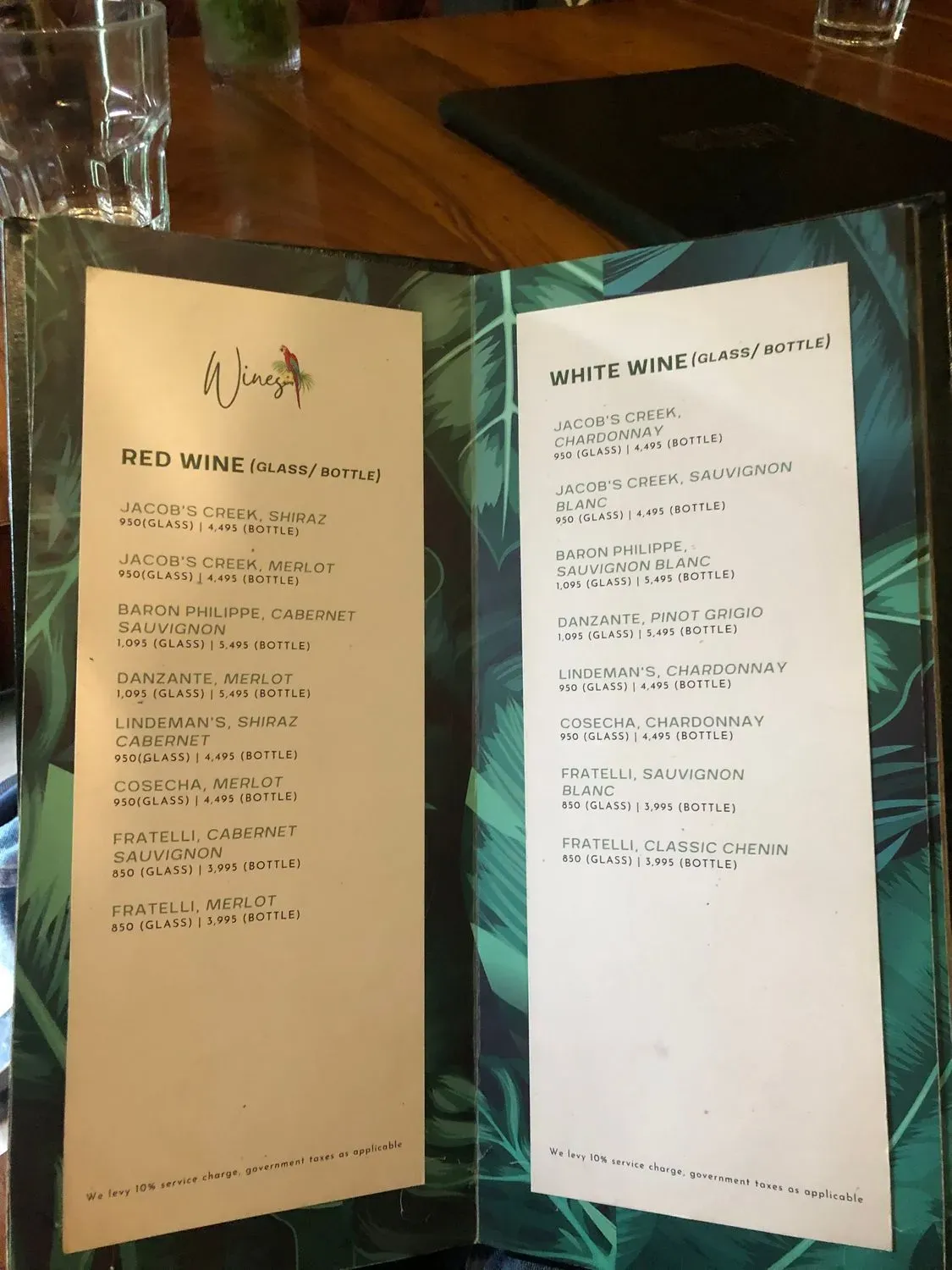 Menu 6